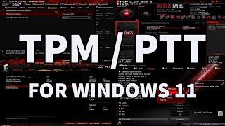 How To Enable TPM / PTT on EVERY Motherboard! (ASUS, MSI, Gigabyte, ASRock & BIOSTAR)