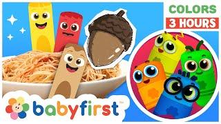 Educational Learning Video | Color Crew | 3 Hours | Learn Colors | Songs | Magic & Fun | BabyFirst