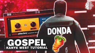 How KANYE WEST Makes GOSPEL Samples From SCRATCH | FL Studio 20 Tutorial