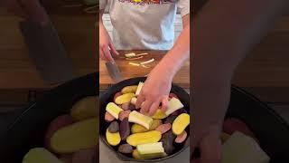 simple roast chicken dinner
