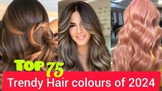 Top Trendy Hair colour ideas |Summer hair colours of 2024 | #stylesforall #2024hairstyles #haircolor