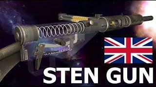 How a Sten Gun Works | WW2 SMG | Operation and Field Strip