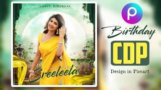 Awesome Birthday CDP editing in PicsArt App | cdp editing | Happy Birthday Poster Editing tutorial