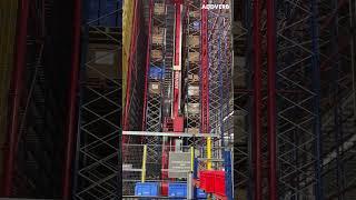 Stacker Crane for AS/RS | Advanced AS/RS for Efficient Pallet Handling"