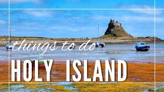 Holy Island Lindisfarne Northumberland England