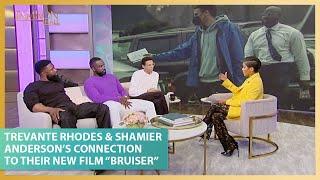 Trevante Rhodes & Shamier Anderson’s Real-Life Connection to Their New Film “Bruiser”