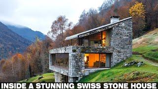 Unique Stone House: Where Tradition Meets Modern Design|Would you live in this stunning stone house?