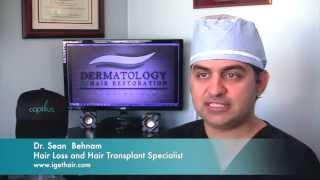 Los Angeles Hair Transplant Surgeon, Dr. Sean Behnam, Discusses Capillus Laser Cap for Hair Loss