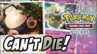 I Made SNORLAX INVINCIBLE! | Pokemon TCG Pocket