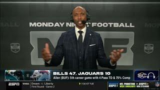 "Josh Allen is the MVP favorite by far!" - Louis Riddick reacts to Bills crush Jaguars 47-10 on MNF