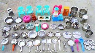 6 Minutes Satisfying with Unboxing Hello Kitty Sanrio KitchenSet| Mini Kitchen Set