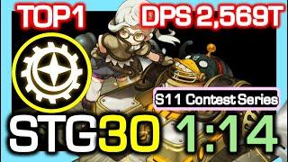 [S11 TOP1] Gear Master STG30 1:14 Rotation / DPS 2,569 Trillion / Dragon Nest China