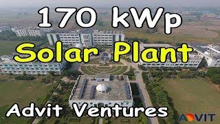 170 kWp Solar Plant Institutional - College Samalkha Haryana By Advit Ventures