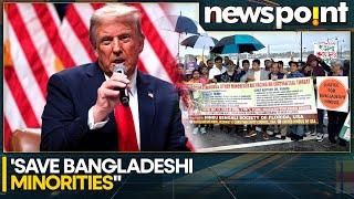 Bangladeshi Americans Urge Trump To Protect Minorities In Bangladesh | World News | WION