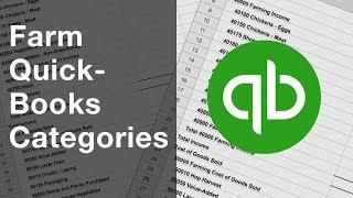 Small Farm QuickBooks Categories