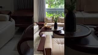 Bộ sofa gỗ Óc Chó 0923 982 999