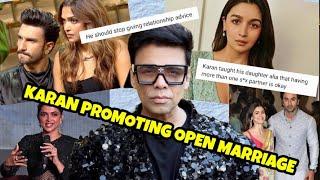 Why is Karan Johar NORMALISING CHEATING (Infidelity) |Deepika NORMALISING Ranveer cheating on his ex