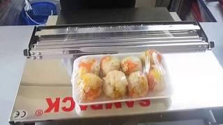 Tray wrapping Machine  Cling wrapping machine