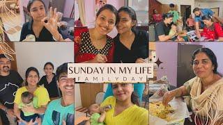 Sunday- Complete Funday in my life️|| Family day  || Meenu Lakshmi 