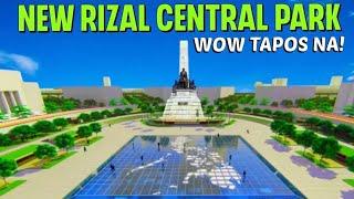 Rizal Central Park Redevelopment Wow Finished na