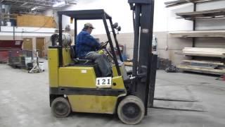 Clark 6000 Pound Triple Mast Fork Lift