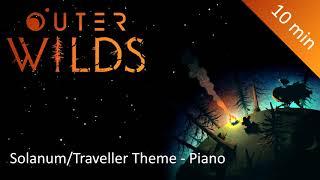 Outer Wilds - Traveler Theme - Piano/Solanum Solo - 10 minute version