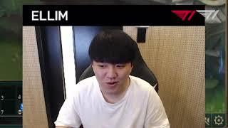 Ellim talking about Faker