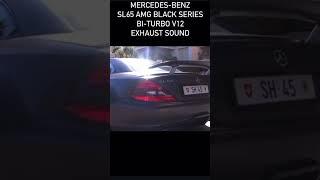 SL65 AMG V12 ! exhaust sound !