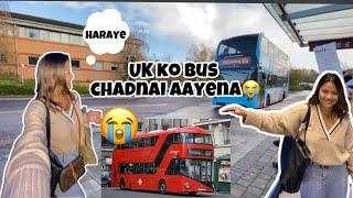 First time UK ko bus chadiyo |g.supree vlog| Nepali in uk|