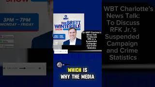 On WBT Charlotte’s News Talk: To Discuss RFK Jr.’s Suspended Campaign and Crime Statistics