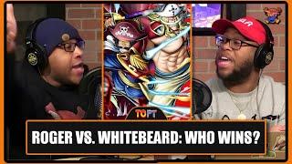 Roger vs. Whitebeard: The Greatest Clash in One Piece History!  Heated Debate Gets Intense!