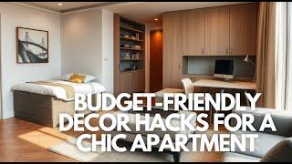 Small Space, Big Style: 10 Budget-Friendly Decor Hacks for a Chic Apartmentt