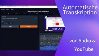 Audio zu Text in Minuten: Transkribieren mit Whisper leicht gemacht!