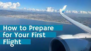 Tips for Your First Time on a Plane (including my #1 luggage travel hack)