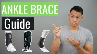 How to Choose a Ankle Brace for Sprains or Ankle Pain| GUIDE