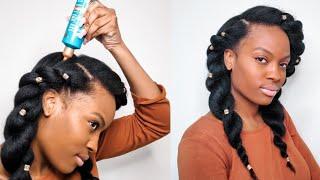 PREPPING MY NATURAL HAIR FOR PROTECTIVE STYLE|TREATING DRY SCALP