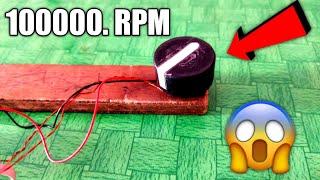 Hight RPM CPU Fan Motor 100000 RPM || Modified CPU Fan Motor Hight RPM || Sonu82