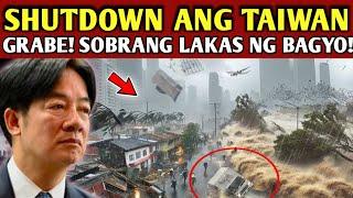 BREAKING! TAIWAN Nag-LOCKDOWN dahil sa BAGYONG LEON (Kon-rey)‼️