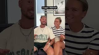 2 Lügen 1 Wahrheit  #jonathanundalina #couple #couplegoals