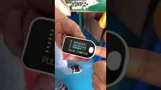 2020 new style pulse oximeter have stock, we will show how to use it