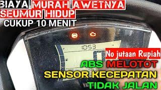 Memperbaiki Nmax nuw Lampu ABS melotot dengan Gampang