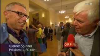 PETER STÖGER - TRAINER 1.FC KÖLN im MILLOWITSCH THEATER IN KÖLN - WIENER, KÖLNER SCHMÄH