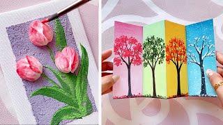 17 Creative art ideas || ART HACKS and PAINTING || COOL ART IDEAS FOR BEGINNERS