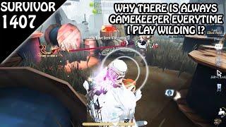 When Gamekeeper thought Wilding is an easy target - Survivor Rank #1407 (Identity v)