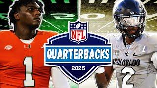 MIDSEASON Quarterback Rankings | 2025 NFL Draft