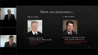 Resolution Techniques for Construction & Personal Injury Cases Used in Recent Catastrophic Events