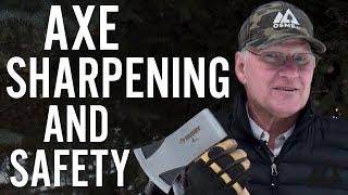 Axe Sharpening and Safety | Outdoor Skills | OSMEtv