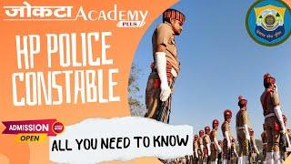 HP Police Constable | Eligibility | Syllabus | Exam pattern | Jokta Academy Plus