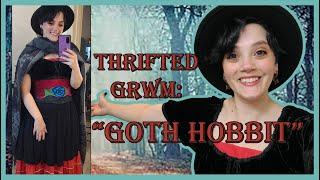 GRWM: Thrifted Halloween Outfit