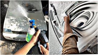 Washing National car of Pakistan || Satisfying wash